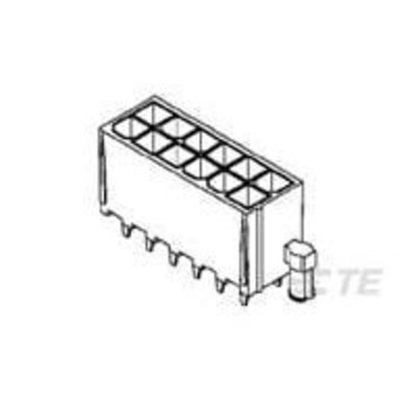 Te Connectivity 20P DUAC 94V0 W/PEG WO/DH LF 2-1586493-0